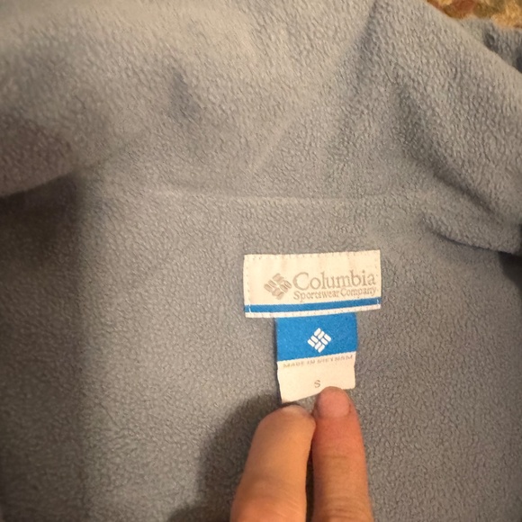 Columbia Women's Light gray Vest fleece lined size small - Picture 3 of 7